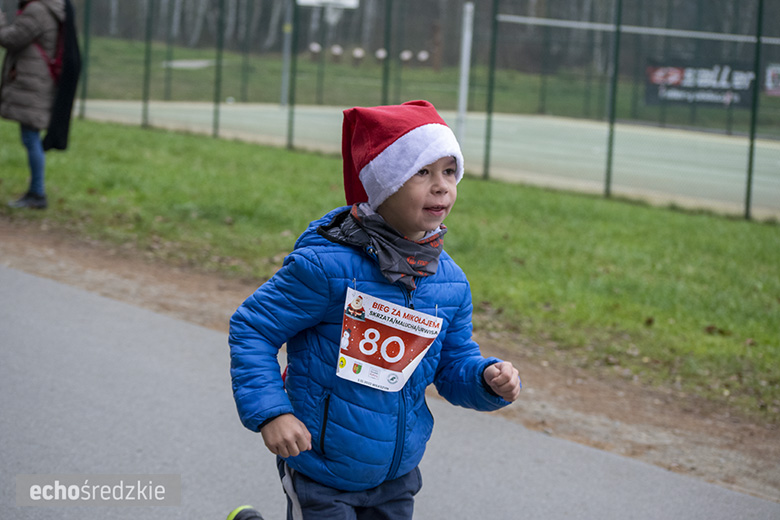 Mikołajkowy bieg w Wilkszynie