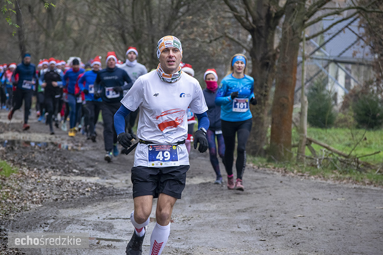 Mikołajkowy bieg w Wilkszynie