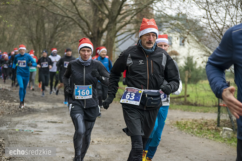 Mikołajkowy bieg w Wilkszynie