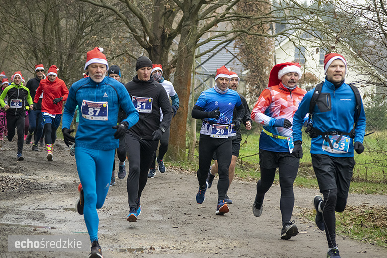 Mikołajkowy bieg w Wilkszynie