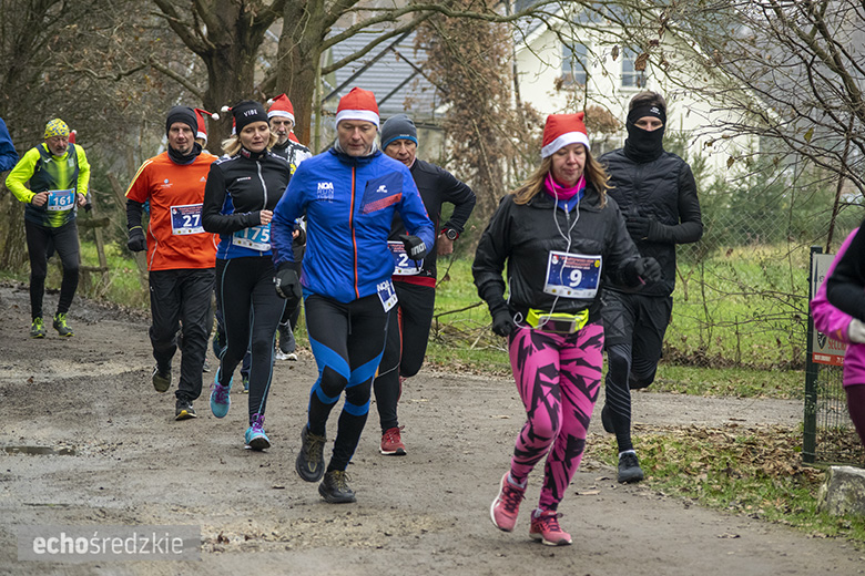 Mikołajkowy bieg w Wilkszynie