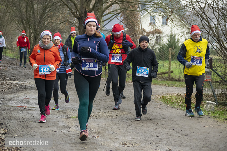 Mikołajkowy bieg w Wilkszynie