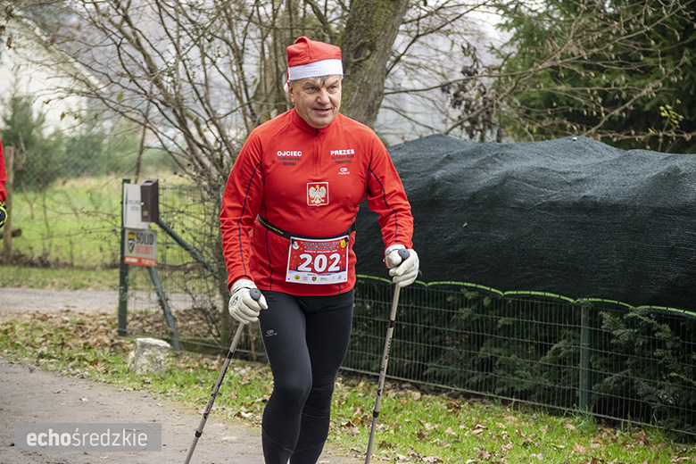 Mikołajkowy bieg w Wilkszynie