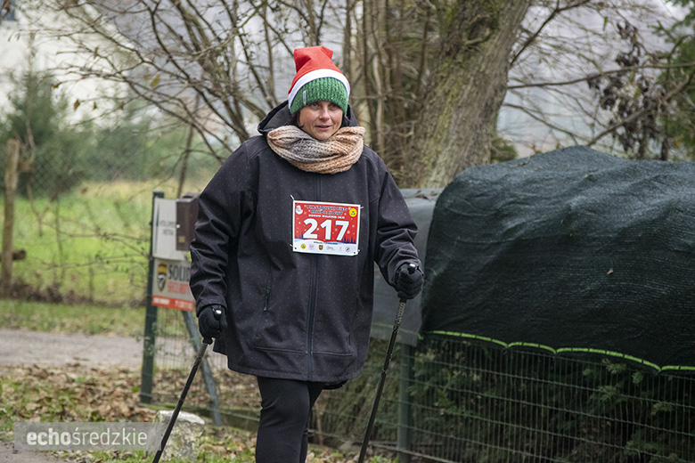 Mikołajkowy bieg w Wilkszynie
