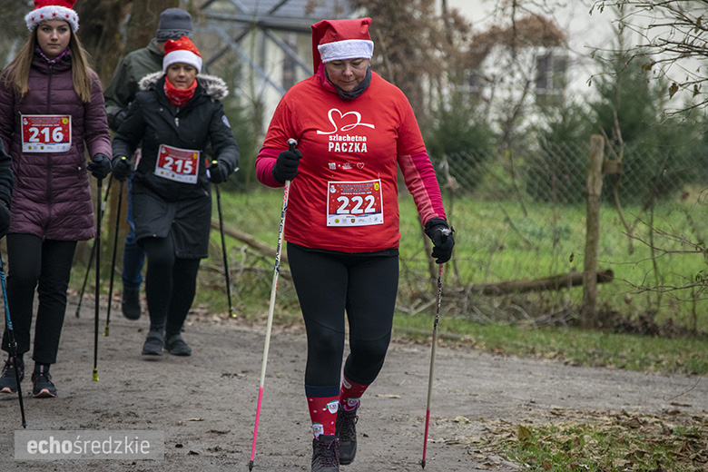 Mikołajkowy bieg w Wilkszynie