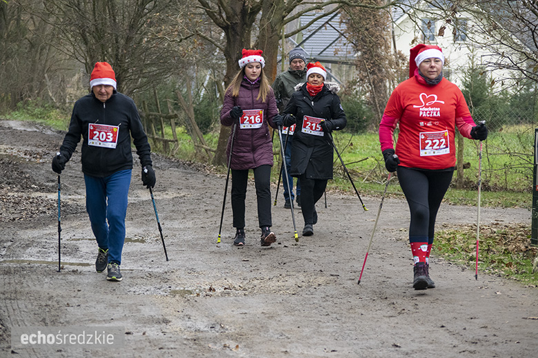 Mikołajkowy bieg w Wilkszynie