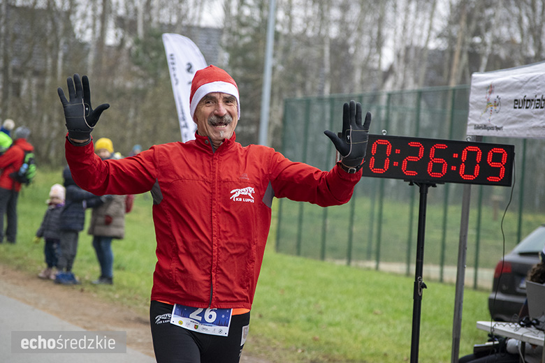 Mikołajkowy bieg w Wilkszynie