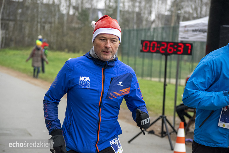 Mikołajkowy bieg w Wilkszynie