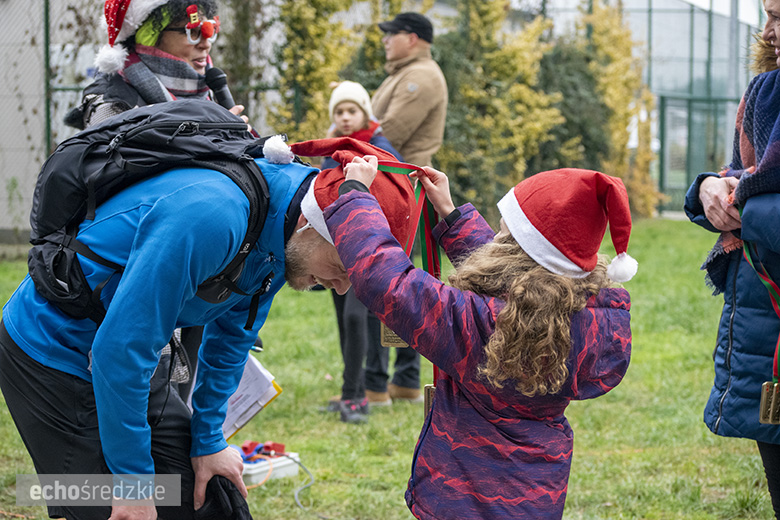 Mikołajkowy bieg w Wilkszynie