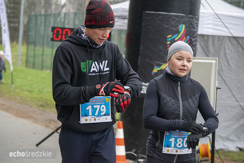 Mikołajkowy bieg w Wilkszynie