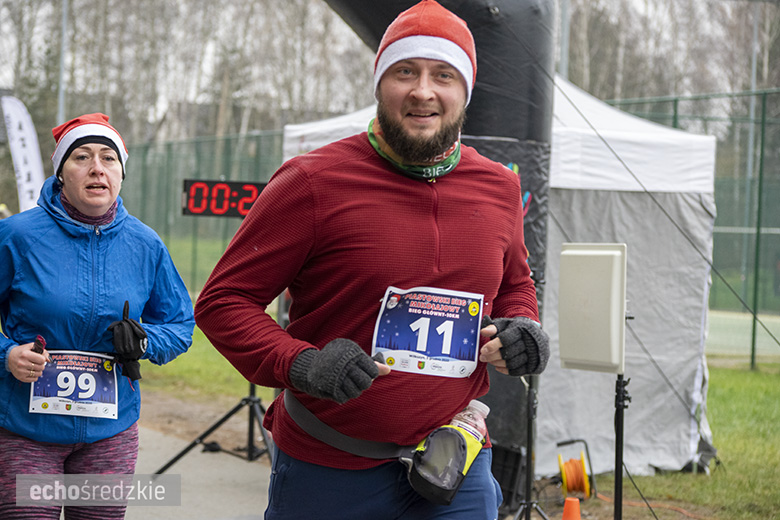 Mikołajkowy bieg w Wilkszynie