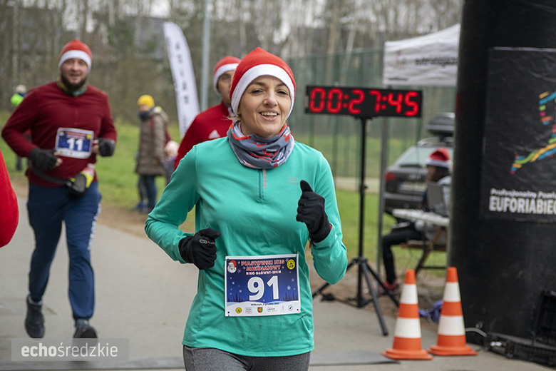 Mikołajkowy bieg w Wilkszynie