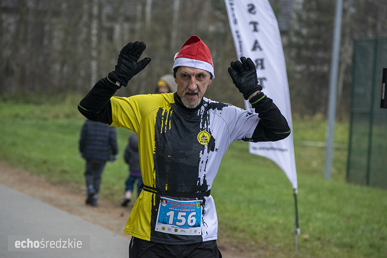 Mikołajkowy bieg w Wilkszynie