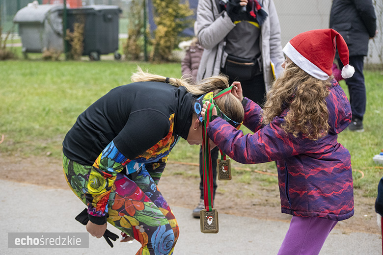 Mikołajkowy bieg w Wilkszynie