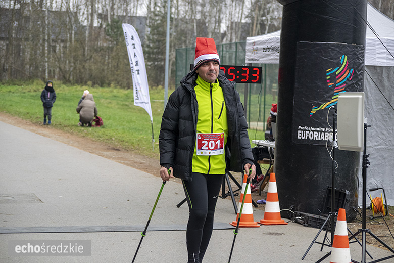 Mikołajkowy bieg w Wilkszynie