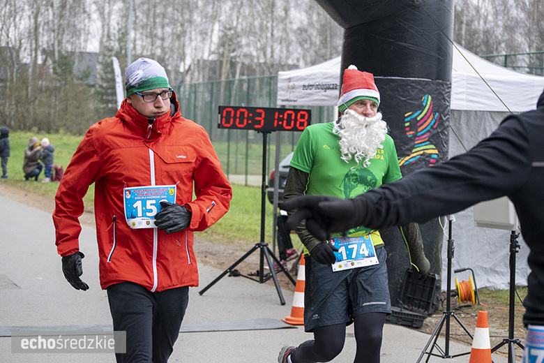 Mikołajkowy bieg w Wilkszynie