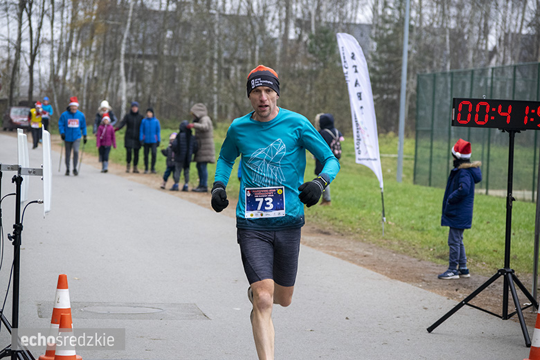 Mikołajkowy bieg w Wilkszynie