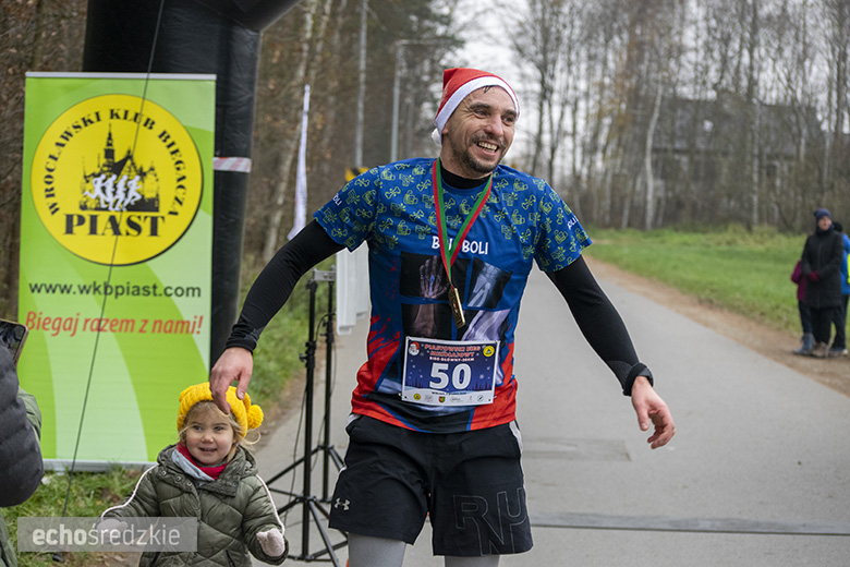 Mikołajkowy bieg w Wilkszynie