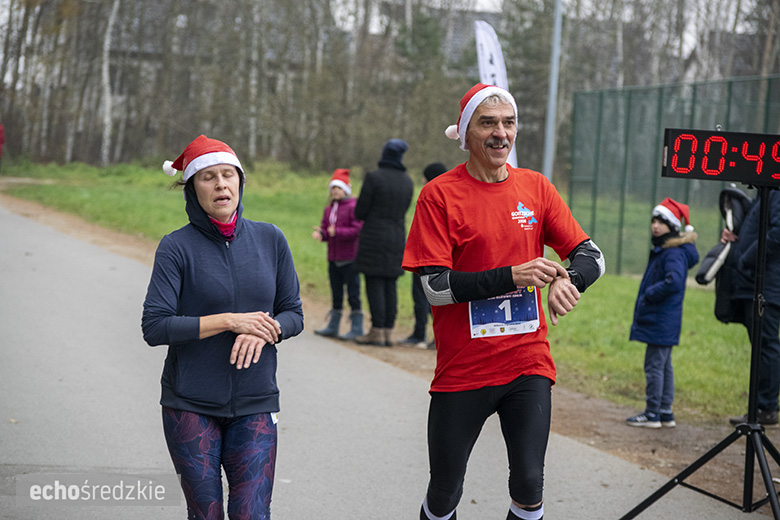 Mikołajkowy bieg w Wilkszynie