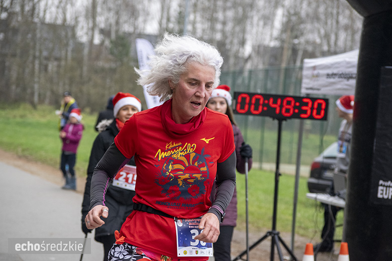 Mikołajkowy bieg w Wilkszynie