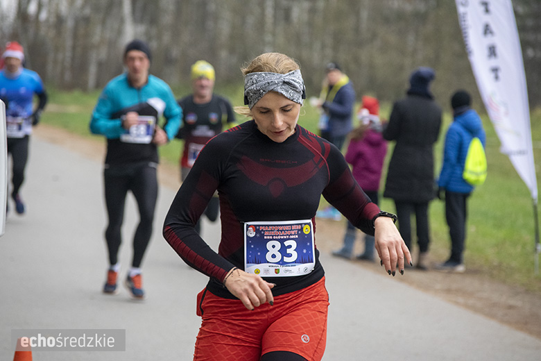 Mikołajkowy bieg w Wilkszynie