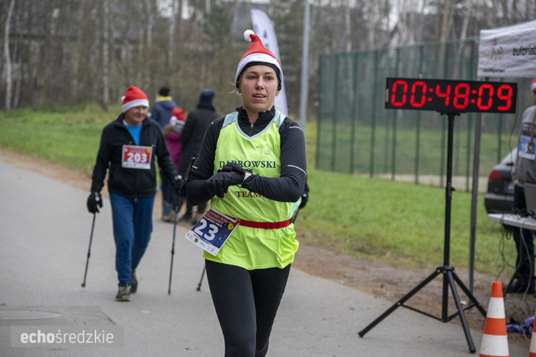Mikołajkowy bieg w Wilkszynie