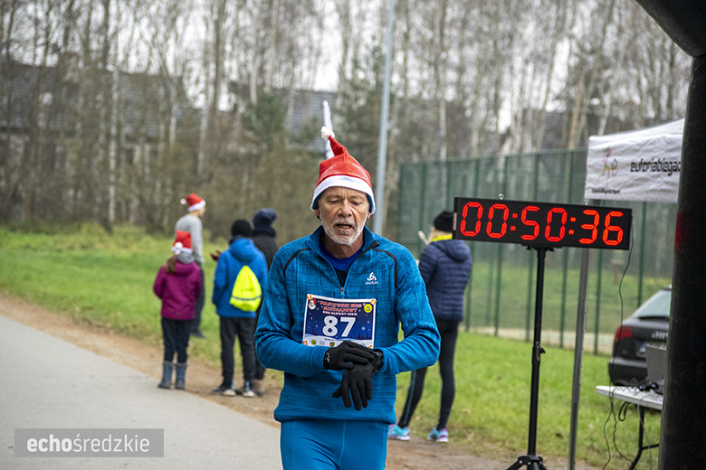 Mikołajkowy bieg w Wilkszynie