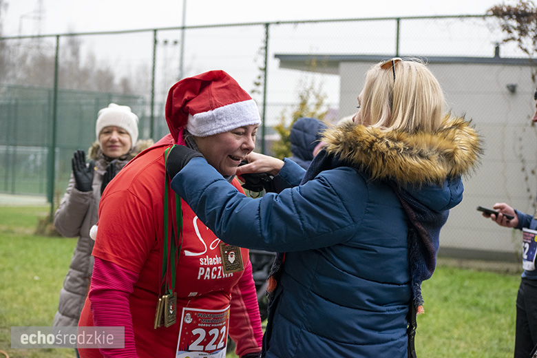 Mikołajkowy bieg w Wilkszynie