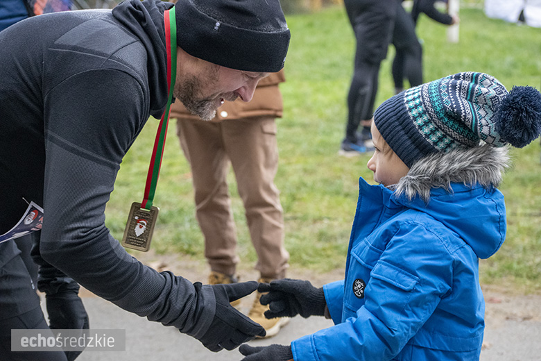 Mikołajkowy bieg w Wilkszynie