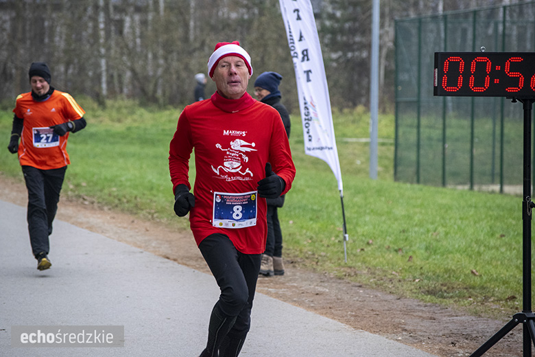 Mikołajkowy bieg w Wilkszynie