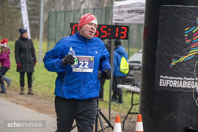 Mikołajkowy bieg w Wilkszynie