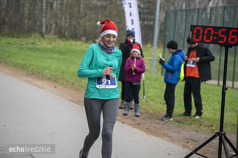 Mikołajkowy bieg w Wilkszynie