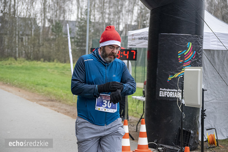 Mikołajkowy bieg w Wilkszynie