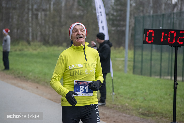 Mikołajkowy bieg w Wilkszynie