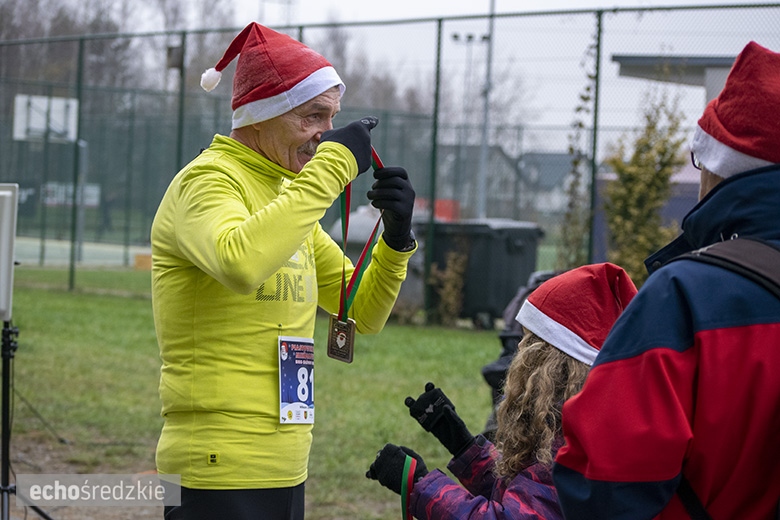 Mikołajkowy bieg w Wilkszynie