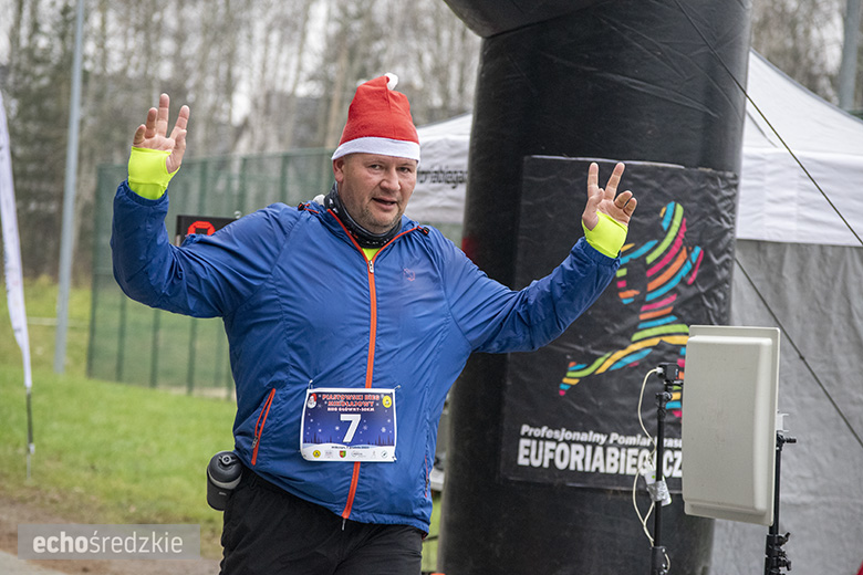 Mikołajkowy bieg w Wilkszynie