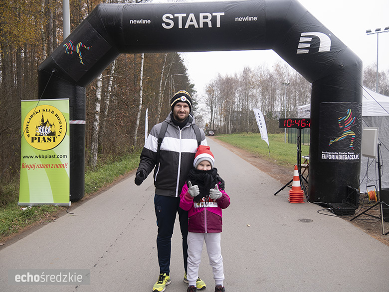 Mikołajkowy bieg w Wilkszynie
