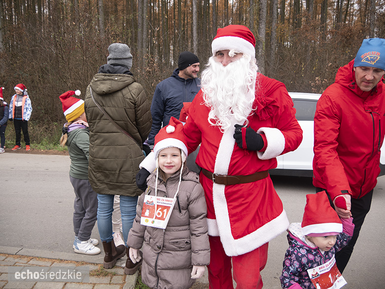 Mikołajkowy bieg w Wilkszynie