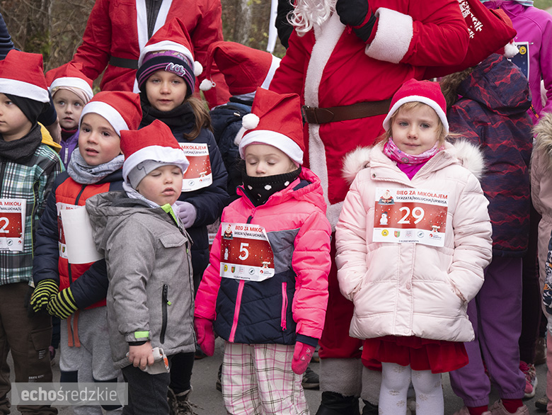 Mikołajkowy bieg w Wilkszynie