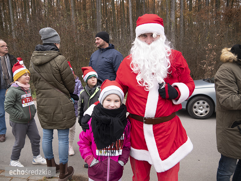 Mikołajkowy bieg w Wilkszynie