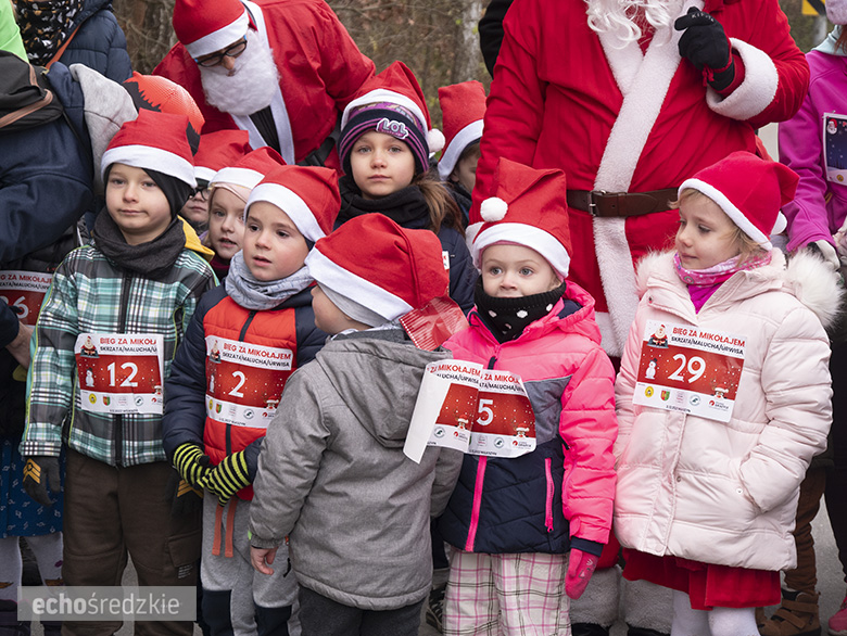 Mikołajkowy bieg w Wilkszynie