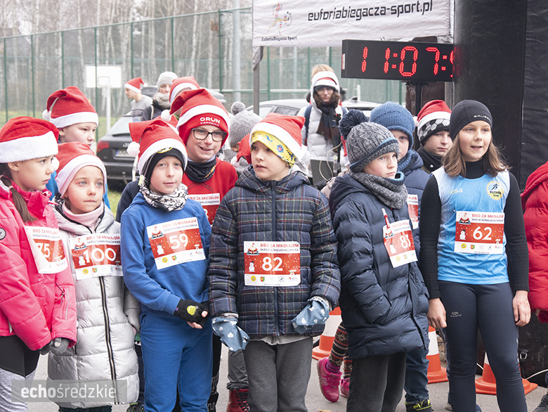Mikołajkowy bieg w Wilkszynie