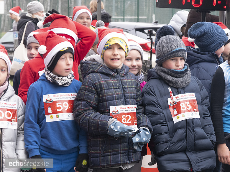 Mikołajkowy bieg w Wilkszynie