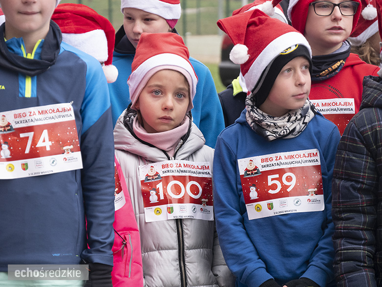 Mikołajkowy bieg w Wilkszynie