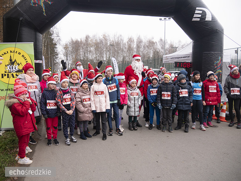 Mikołajkowy bieg w Wilkszynie