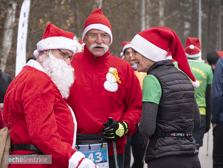 Mikołajkowy bieg w Wilkszynie