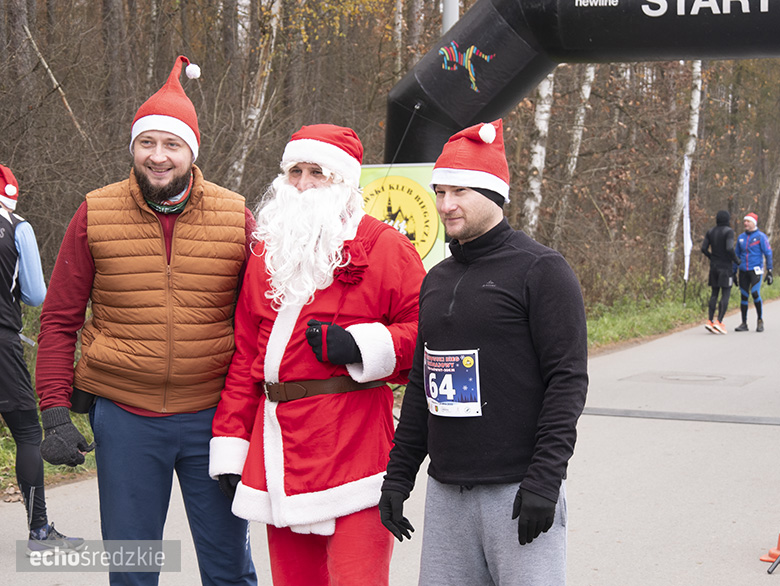 Mikołajkowy bieg w Wilkszynie