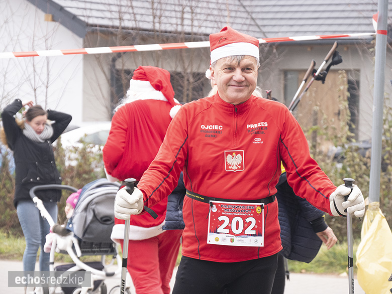 Mikołajkowy bieg w Wilkszynie