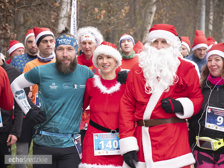 Mikołajkowy bieg w Wilkszynie