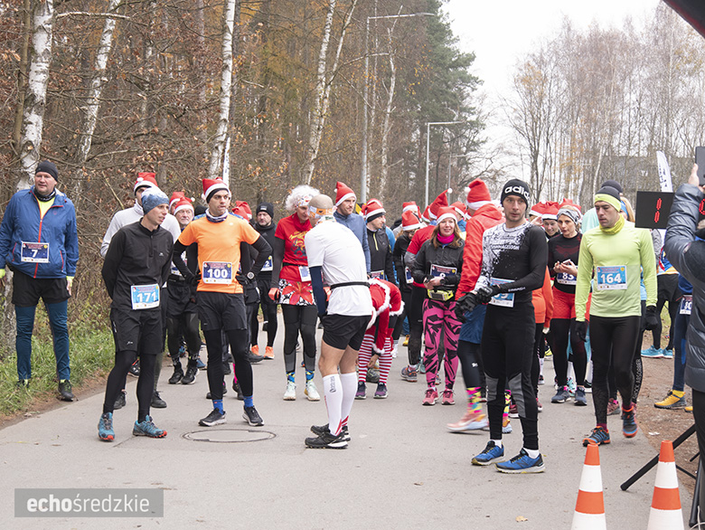Mikołajkowy bieg w Wilkszynie